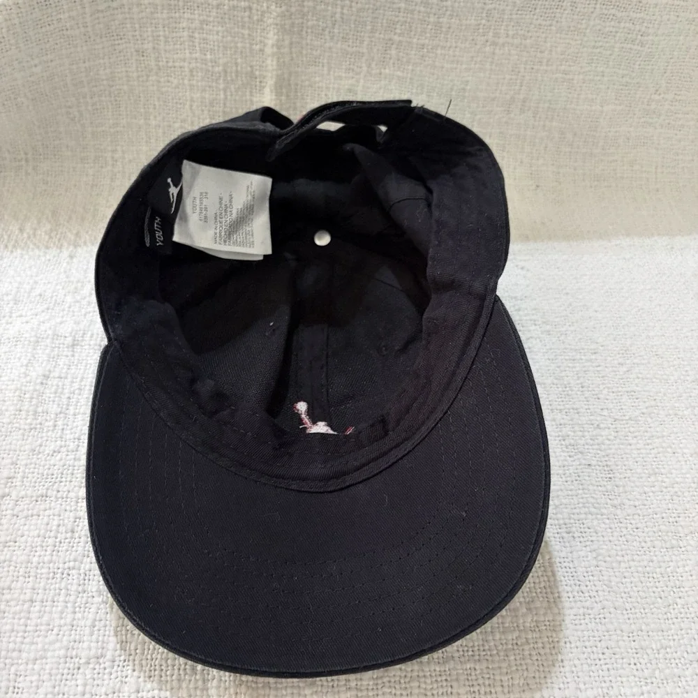 AIR Jordan Youth Jumpman Hat Cap Embroidered Logo Adjustable Strapback‎ Black